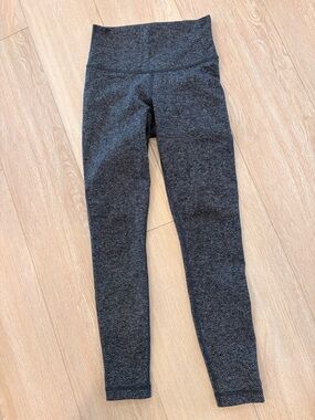 lululemon athletica Herringbone High-Rise Leggings - Charcoal